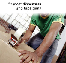 Load image into Gallery viewer, Flat Side, and Beautiful Appearance and Tan Carton Sealing Tape