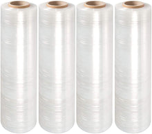Load image into Gallery viewer, High Transparency Clear Strong Stretch Film, Clear, 4 Rolls/cs